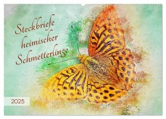 Steckbriefe heimischer Schmetterlinge (Wandkalender 2025 DIN A2 quer), CALVENDO Monatskalender - Calvendo;Frost, Anja