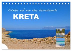 Erlebe mit mir das bezaubernde Kreta (Tischkalender 2025 DIN A5 quer), CALVENDO Monatskalender