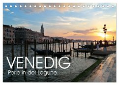 Venedig - Perle in der Lagune (Tischkalender 2025 DIN A5 quer), CALVENDO Monatskalender