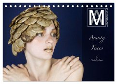 Beauty Faces - fotografiert von Michael Allmaier (Tischkalender 2025 DIN A5 quer), CALVENDO Monatskalender