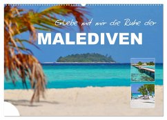 Erlebe mit mir die Ruhe der Malediven (Wandkalender 2025 DIN A2 quer), CALVENDO Monatskalender - Calvendo;Büscher, Nadine