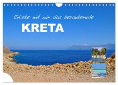 Erlebe mit mir das bezaubernde Kreta (Wandkalender 2025 DIN A4 quer), CALVENDO Monatskalender