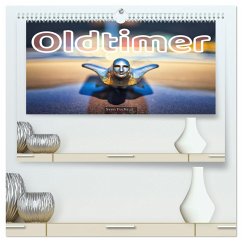 Oldtimer - Automobile Ansichten (hochwertiger Premium Wandkalender 2025 DIN A2 quer), Kunstdruck in Hochglanz