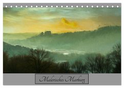 Malerisches Marburg (Tischkalender 2025 DIN A5 quer), CALVENDO Monatskalender - Calvendo;Kremer, Frank