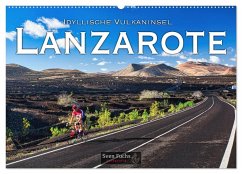 Idyllische Vulkaninsel Lanzarote (Wandkalender 2025 DIN A2 quer), CALVENDO Monatskalender