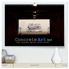 Concrete Art (hochwertiger Premium Wandkalender 2025 DIN A2 quer), Kunstdruck in Hochglanz