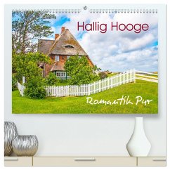 Hallig Hooge - Romantik Pur (hochwertiger Premium Wandkalender 2025 DIN A2 quer), Kunstdruck in Hochglanz - Calvendo;Schwarze, Nina