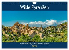 Wilde Pyrenäen (Wandkalender 2025 DIN A4 quer), CALVENDO Monatskalender - Calvendo;Maunder (him), Hilke