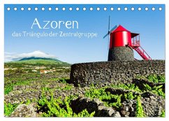 Azoren - das Triangulo der Zentralgruppe (Tischkalender 2025 DIN A5 quer), CALVENDO Monatskalender