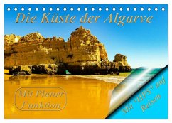 Die Küste der Algarve (Tischkalender 2025 DIN A5 quer), CALVENDO Monatskalender