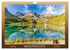 Bergwelten - Lech - Zürs (Wandkalender 2025 DIN A4 quer), CALVENDO Monatskalender - Calvendo;Männel, Ulrich