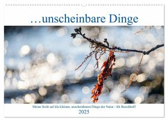 Unscheinbare Dinge (Wandkalender 2025 DIN A2 quer), CALVENDO Monatskalender