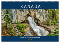 KANADA - Meine schönsten Wasserfälle (Wandkalender 2025 DIN A2 quer), CALVENDO Monatskalender