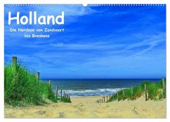 Holland - Die Nordsee von Zandvoort bis Breskens (Wandkalender 2025 DIN A2 quer), CALVENDO Monatskalender