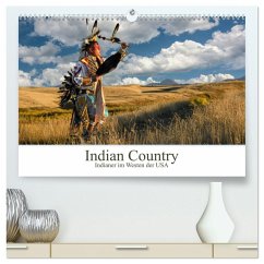 Indian Country - Indianer im Westen der USA (hochwertiger Premium Wandkalender 2025 DIN A2 quer), Kunstdruck in Hochglanz - Calvendo;Heeb, Christian