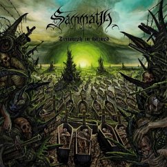 Triumph In Hatred (Dark Hell Marbled Edition) - Sammath