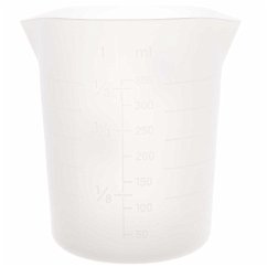 Cover Messbecher aus Silikon, 2 Stk, 100 ml & 350 ml