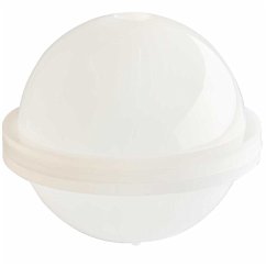 Cover Silikon Gießform Kugel, Ø 9 cm / Außenmaß Silikonform Ø 10,5 x 9,5