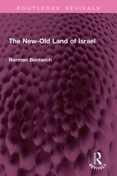The New-Old Land of Israel (eBook, PDF)