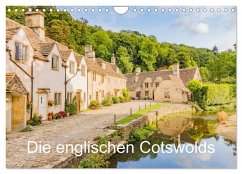 Die englischen Cotswolds (Wandkalender 2025 DIN A4 quer), CALVENDO Monatskalender