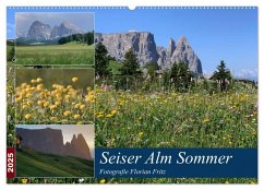 Seiser Alm Sommer (Wandkalender 2025 DIN A2 quer), CALVENDO Monatskalender - Calvendo;Fritz, Floian