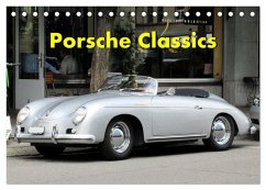 Porsche Classics (Tischkalender 2025 DIN A5 quer), CALVENDO Monatskalender - Calvendo;Wubben, Arie