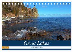 Great Lakes - Die großen Seen (Tischkalender 2025 DIN A5 quer), CALVENDO Monatskalender - Calvendo;Gro