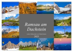 Ramsau am Dachstein (Wandkalender 2025 DIN A2 quer), CALVENDO Monatskalender