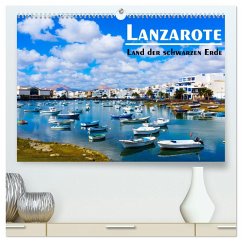 Lanzarote - Land der schwarzen Erde (hochwertiger Premium Wandkalender 2025 DIN A2 quer), Kunstdruck in Hochglanz