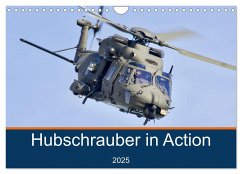 Hubschrauber in Action (Wandkalender 2025 DIN A4 quer), CALVENDO Monatskalender - Calvendo;MUC-Spotter