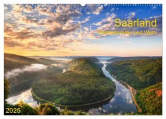 Saarland Weltkulturerbe und Wein (Wandkalender 2025 DIN A2 quer), CALVENDO Monatskalender - Calvendo;Selection, Prime