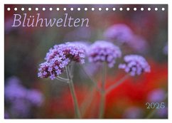 Blühwelten (Tischkalender 2025 DIN A5 quer), CALVENDO Monatskalender