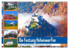 Die Festung Hohenwerfen (Wandkalender 2025 DIN A3 quer), CALVENDO Monatskalender