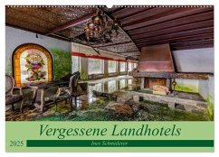 Vergessene Landhotels (Wandkalender 2025 DIN A2 quer), CALVENDO Monatskalender