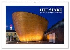 Helsinki - Die weiße Stadt des Nordens (Wandkalender 2025 DIN A2 quer), CALVENDO Monatskalender