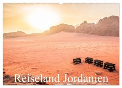 Reiseland Jordanien (Wandkalender 2025 DIN A2 quer), CALVENDO Monatskalender