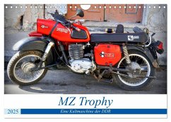 MZ Trophy - Eine Kultmaschine der DDR (Wandkalender 2025 DIN A4 quer), CALVENDO Monatskalender