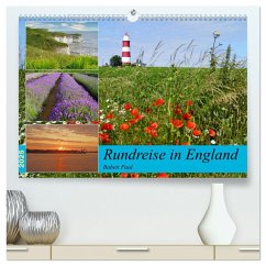 Rundreise in England (hochwertiger Premium Wandkalender 2025 DIN A2 quer), Kunstdruck in Hochglanz