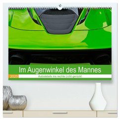 Im Augenwinkel des Mannes (hochwertiger Premium Wandkalender 2025 DIN A2 quer), Kunstdruck in Hochglanz