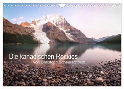 Die kanadischen Rockies (Wandkalender 2025 DIN A4 quer), CALVENDO Monatskalender