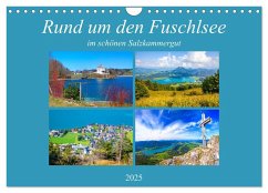 Rund um den Fuschlsee (Wandkalender 2025 DIN A4 quer), CALVENDO Monatskalender - Calvendo;Kramer, Christa