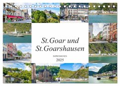 St. Goar und St. Goarshausen Impressionen (Tischkalender 2025 DIN A5 quer), CALVENDO Monatskalender - Calvendo;Meutzner, Dirk