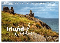 Irland-Liebe (Tischkalender 2025 DIN A5 quer), CALVENDO Monatskalender - Calvendo;Dietzel, Karin