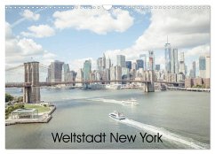 Weltstadt New York (Wandkalender 2025 DIN A3 quer), CALVENDO Monatskalender
