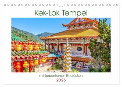 Kek-Lok Tempel mit farbenfrohen Eindrücken (Wandkalender 2025 DIN A4 quer), CALVENDO Monatskalender - Calvendo;Schwarze, Nina