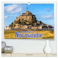 Blickpunkte der Normandie (hochwertiger Premium Wandkalender 2025 DIN A2 quer), Kunstdruck in Hochglanz - Calvendo;Schütter, Stefan