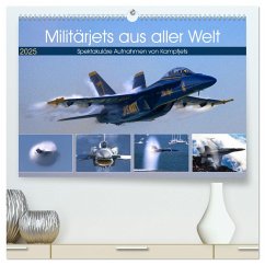 Militärjets aus aller Welt (hochwertiger Premium Wandkalender 2025 DIN A2 quer), Kunstdruck in Hochglanz - Calvendo;Breidenstein, Timo