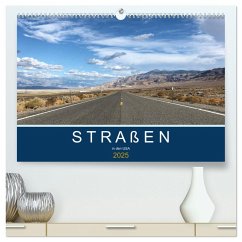 Straßen in den USA (hochwertiger Premium Wandkalender 2025 DIN A2 quer), Kunstdruck in Hochglanz