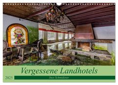 Vergessene Landhotels (Wandkalender 2025 DIN A3 quer), CALVENDO Monatskalender