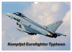 Kampfjet Eurofighter Typhoon (Wandkalender 2025 DIN A4 quer), CALVENDO Monatskalender